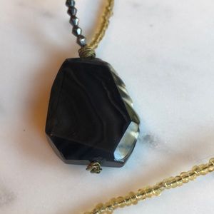 Handmade beaded necklace